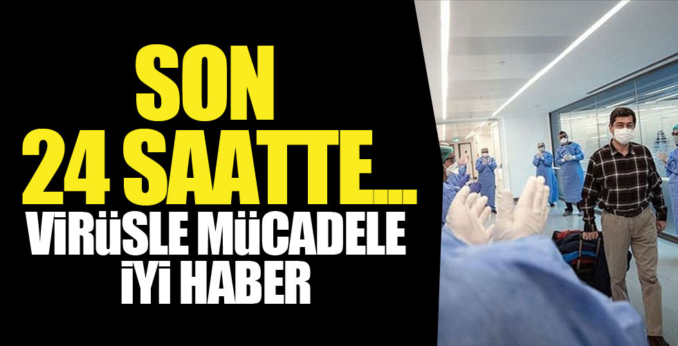 İyileşen hasta sayısında sevindiren artış!