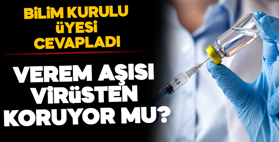 Bilim kurulu üyesi açıkladı: Verem aşısı...!!!