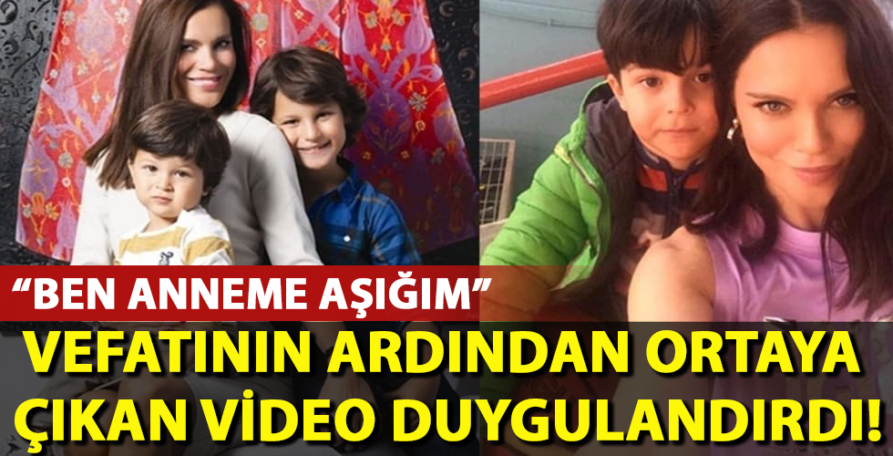 Ebru Şallı'nın oğlu Pars'ın vefatından sonra ortaya çıkan video duygulandırdı!