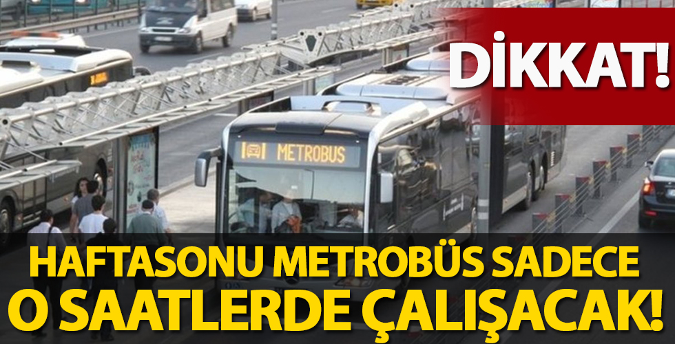 İstanbul'da hafta sonu ulaşımına yeni düzenleme