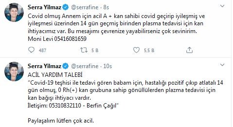 Serra Yılmaz'ın Türkçe istediği yardıma tepki yağdı