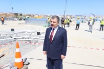 Sağlık Bakanı Fahrettin Koca Sancaktepe'de Yapılan Hastanenin İnşaatını İnceledi