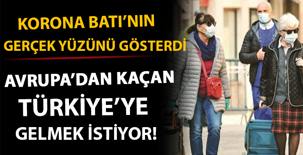 Sağlık sistemi çöken Avrupa'dan kaçanlar ülkemize gelmek istiyor