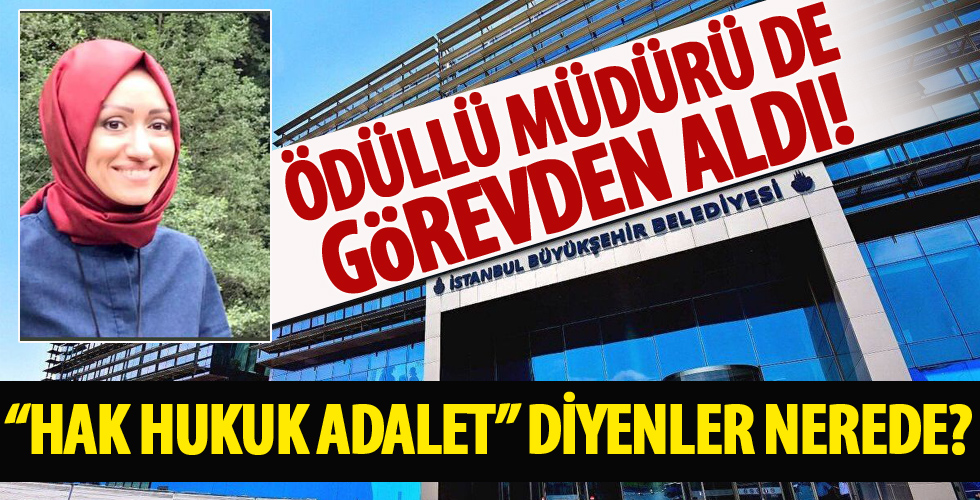 Hani liyakat? Ödüllü müdür görevden alındı