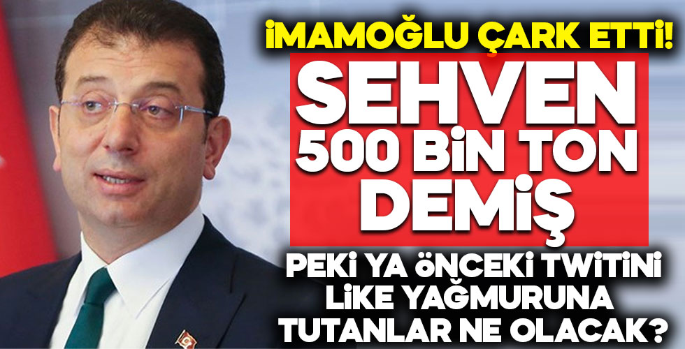 İmamoğlu yine çark etti!