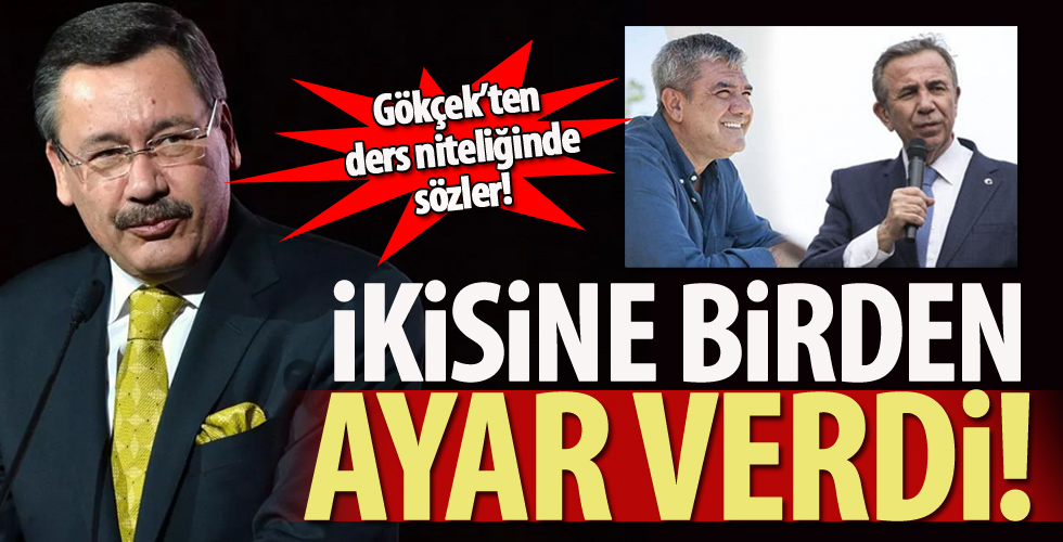 Melih Gökçek, Mansur Yavaş ve Yılmaz Özdil'e ayar üstüne ayar verdi