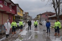 KADIR KANDEMIR - Başkan Özlü Dezenfekte Ekiplerini Yalnız Bırakmıyor