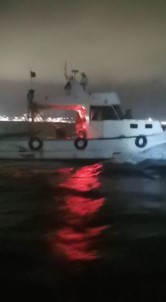 Bursa Gemlik'te Trol Teknesi Yakalandı