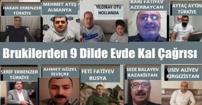 Buruki Aşiretinden 9 Dilde 'Evde Kalın' Çağrısı