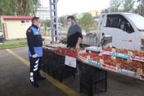 ALıŞVERIŞ - Erdemli'de Pazar Yerlerinde Sıkı Tedbir