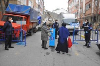 PAZARCI ESNAFI - Eyüpsultan'da Pazarlarda Giriş Çıkış Noktaları Oluşturuldu