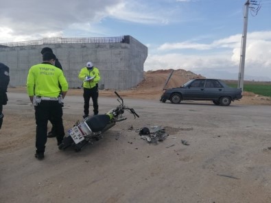 Karaman'da Trafik Kazası Açıklaması 2 Yaralı
