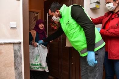 Mamak'tan 65 Yaş Üstüne Gıda Ve Hijyen Paketi