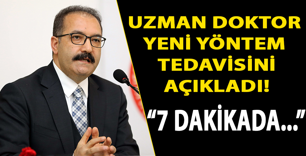 Prof. Dr. Ali Gür ana unsuru açıkladı! Koronavirüs tedavisinde 7 dakika sırrı