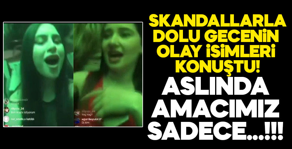Skandallarla dolu gecenin olay isimleri konuştu!