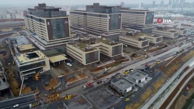 Ulaştırma Ve Altyapı Bakanlığı Başakşehir İkitelli Şehir Hastanesinin Yollarının Yapımına Başladı