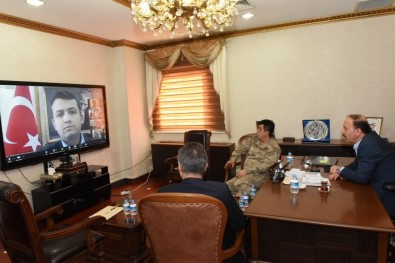 Vali Erin Telekonferansla Son Durumu Değerlendirdi