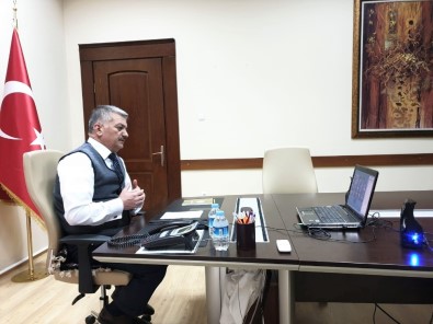 Vali Yazıcı, Kaymakamlarla Korona Virüs Toplantısı Yaptı
