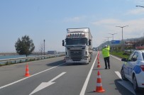 Ordu'da Yolları Boş Bulan 521 Sürücüye Hız Sınırını Aşmaktan Ceza