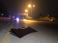 Ankara'da Hurdaya Dönen Otomobilden Sağ Kurtuldular