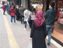 ALıŞVERIŞ - Alışveriş kuyruğu sokağa taştı!