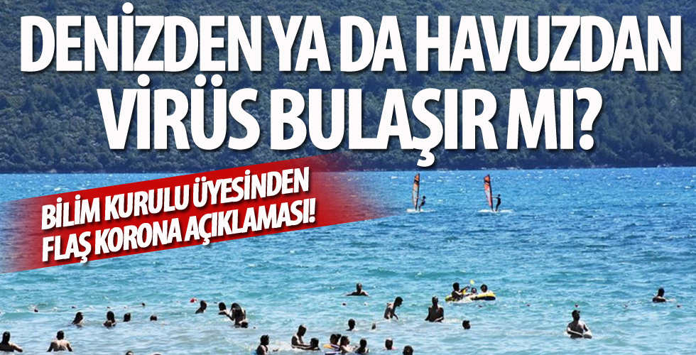 Denizden ya da havuzdan virüs bulaşır mı?