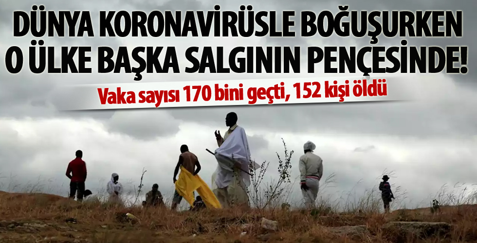 Dünya koronavirüsle boğuşurken o ülke başka salgının pençesinde!