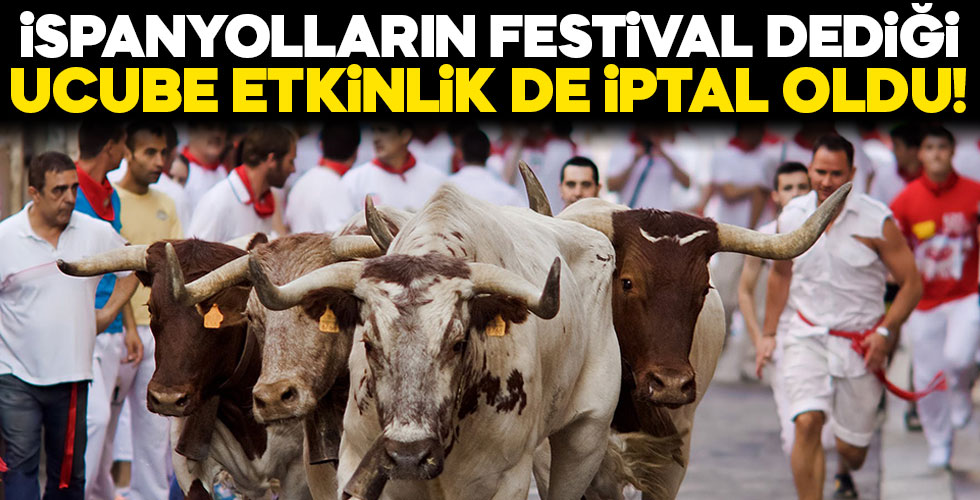 San Fermin'e koronavirüs engeli!