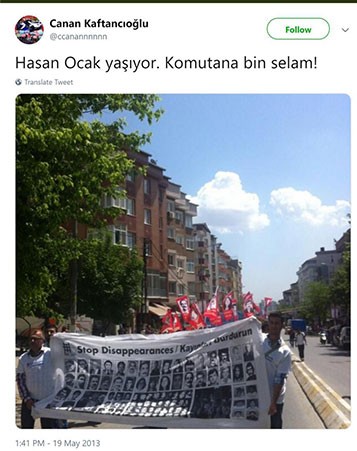 Canan Kaftancıoğlu MLKP'li teröriste komutan dedi