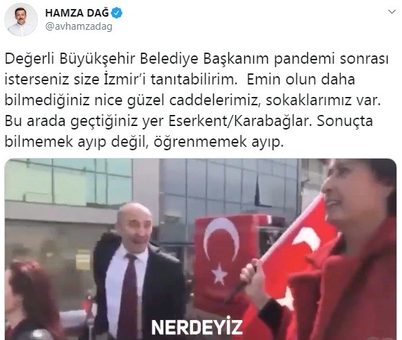 CHP'li Belediye Başkanı Tunç Soyer, yönettiği şehri tanımadı