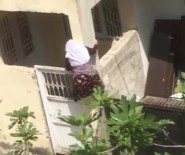 75'Lik Nine Örümcek Gibi Tırmandı