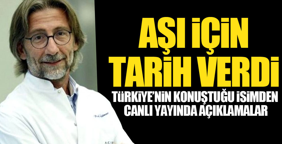 Ercüment Ovalı'dan aşıyla ilgili açıklama!