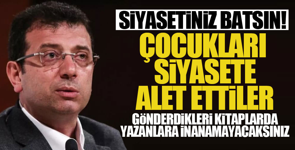 İBB'den çocuklara siyasi propaganda!