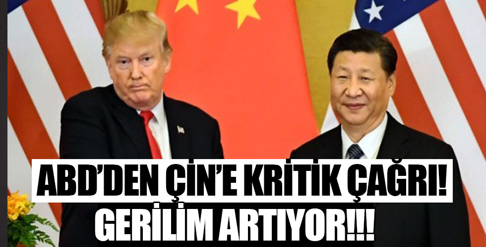 Koronavirüs gerilimi tırmandırıyor! ABD’den Çin’e kritik çağrı