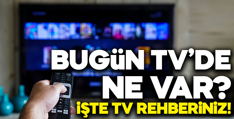 TV'de bugün!
