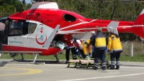 Yaşlı Adam Ambulans Helikopterle Hastaneye Yetiştirildi Haberi