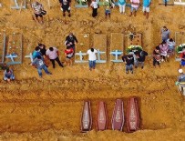 OLAĞANÜSTÜ HAL - Brezilya'da ölüler toplu mezarlara gömülüyor