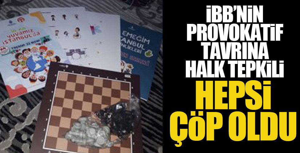 Halk İBB'ye tepkili!
