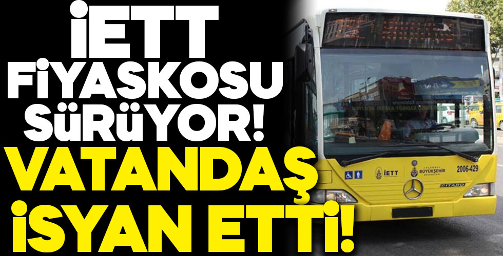 İstanbul'da ulaşım rezaleti sürüyor!