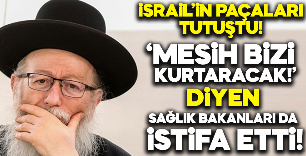 İsrail Sağlık Bakanı istifa etti!