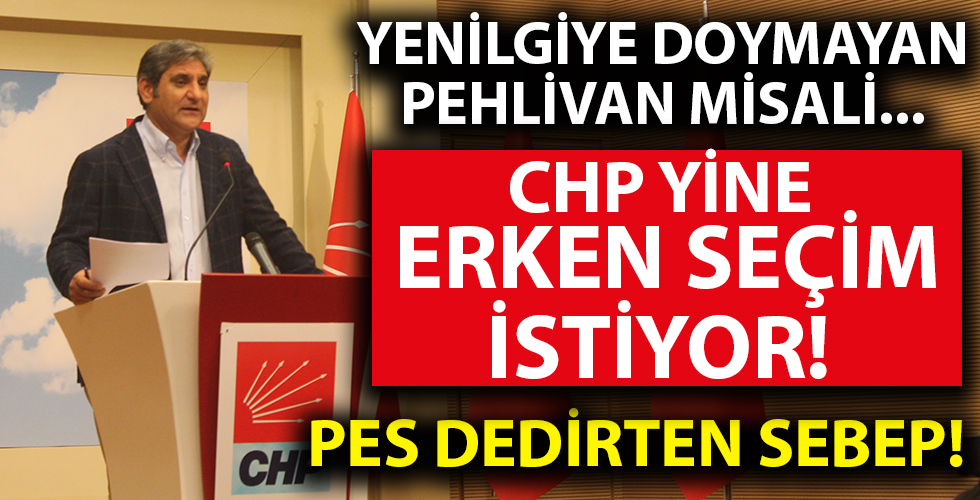 Krizi fırsat bilen CHP'liden skandal çağrı