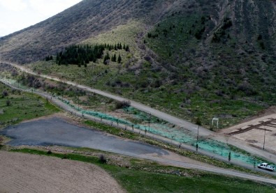 Talas'ta Dört Bir Koldan Yeşil Alan Çalışması