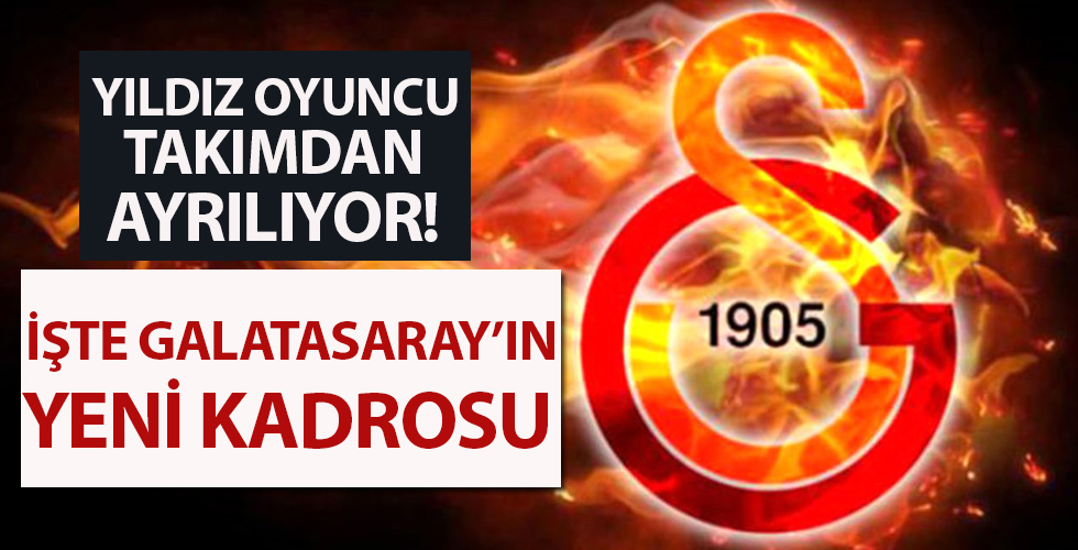 Yıldız isim Galatasaray'dan ayrılıyor!