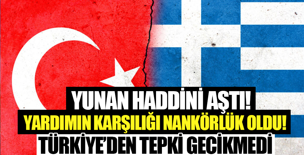 Çavuşoğlu'ndan Yunanistan'a sert tepki!