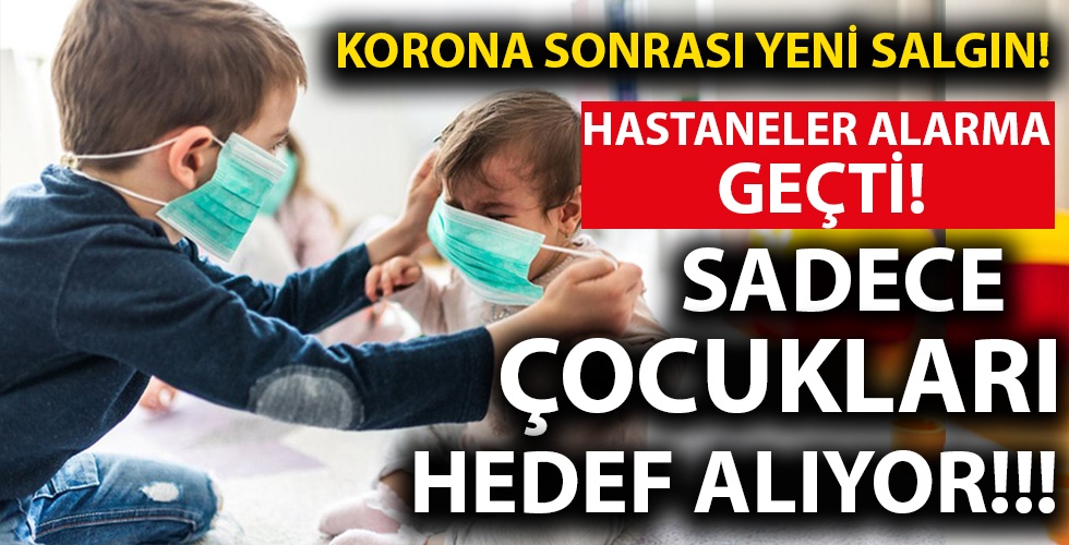 Koronavirüs sonrası çocuklarda yeni salgın görüldü!
