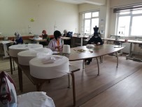 Horasan Belediyesi Ve Horasan Kaymakamlığı Maske Üretimine Başladı Haberi