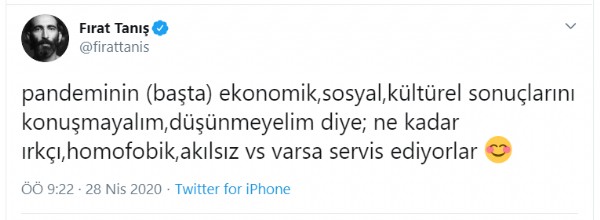 ‘Oyuncu bozuntusu’ Fırat Tanış’tan rezil açıklama!