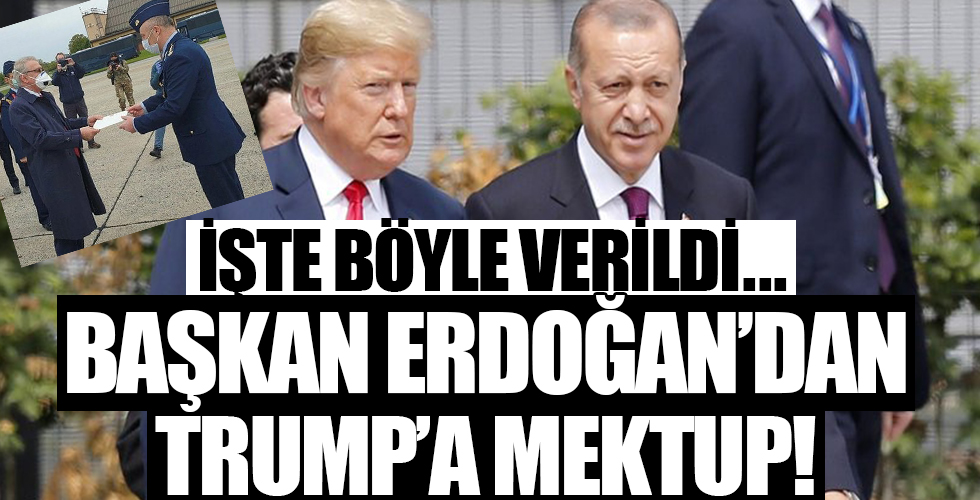 Başkan Erdoğan'dan Trump'a yardım mektubu