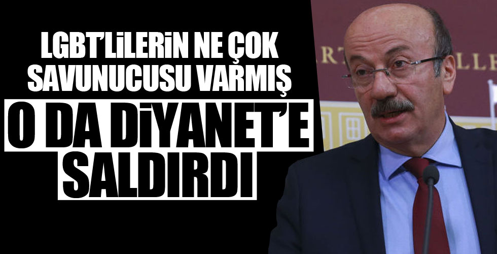 CHP'li Bekaroğlu da LGBT'lileri savundu!