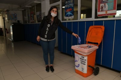Çiğli'de Maske Ve Eldiven Atıkları Ayrı Toplanıyor